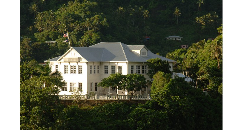 The White House in Pago Pago