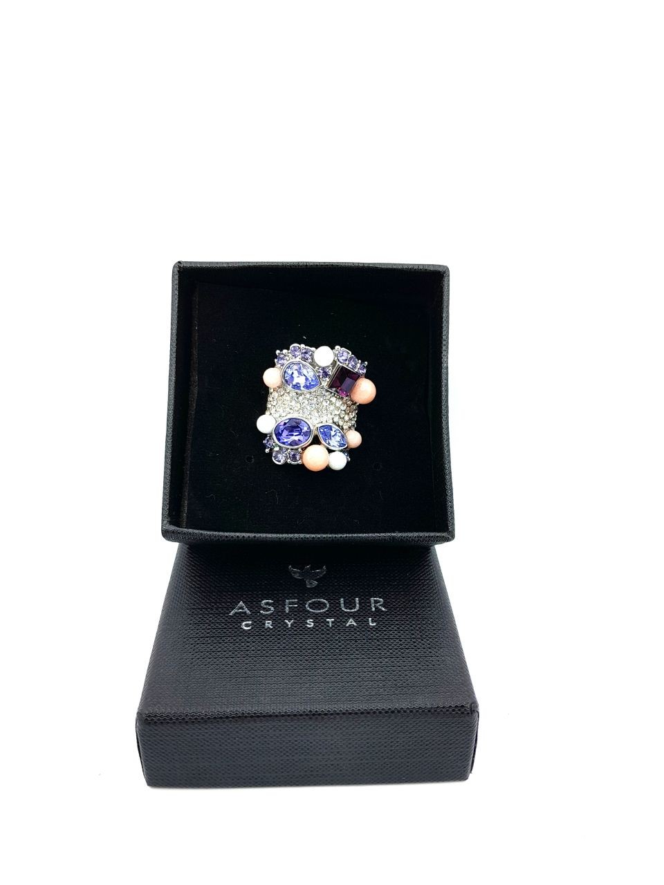 Asfour crystal ring