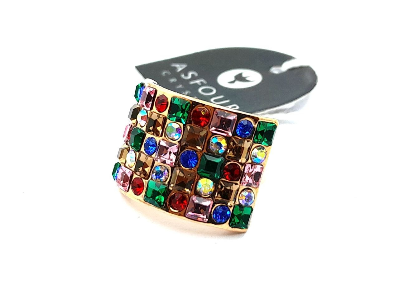 Asfour crystal ring