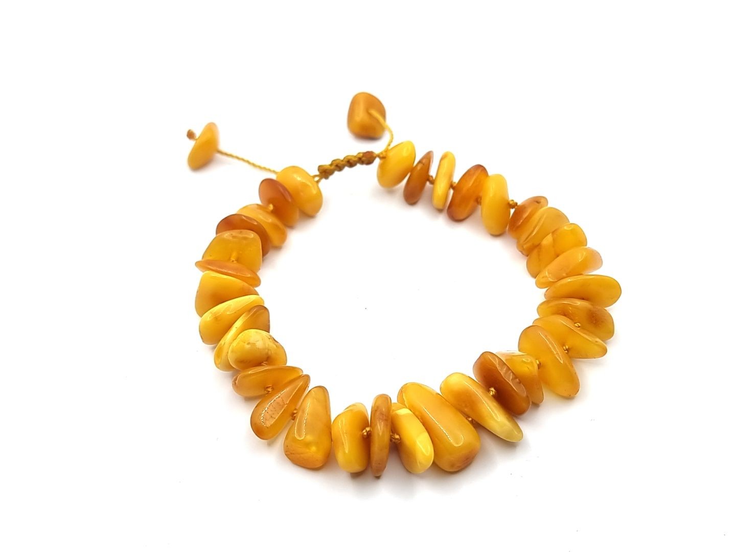 Amber stone bracelet