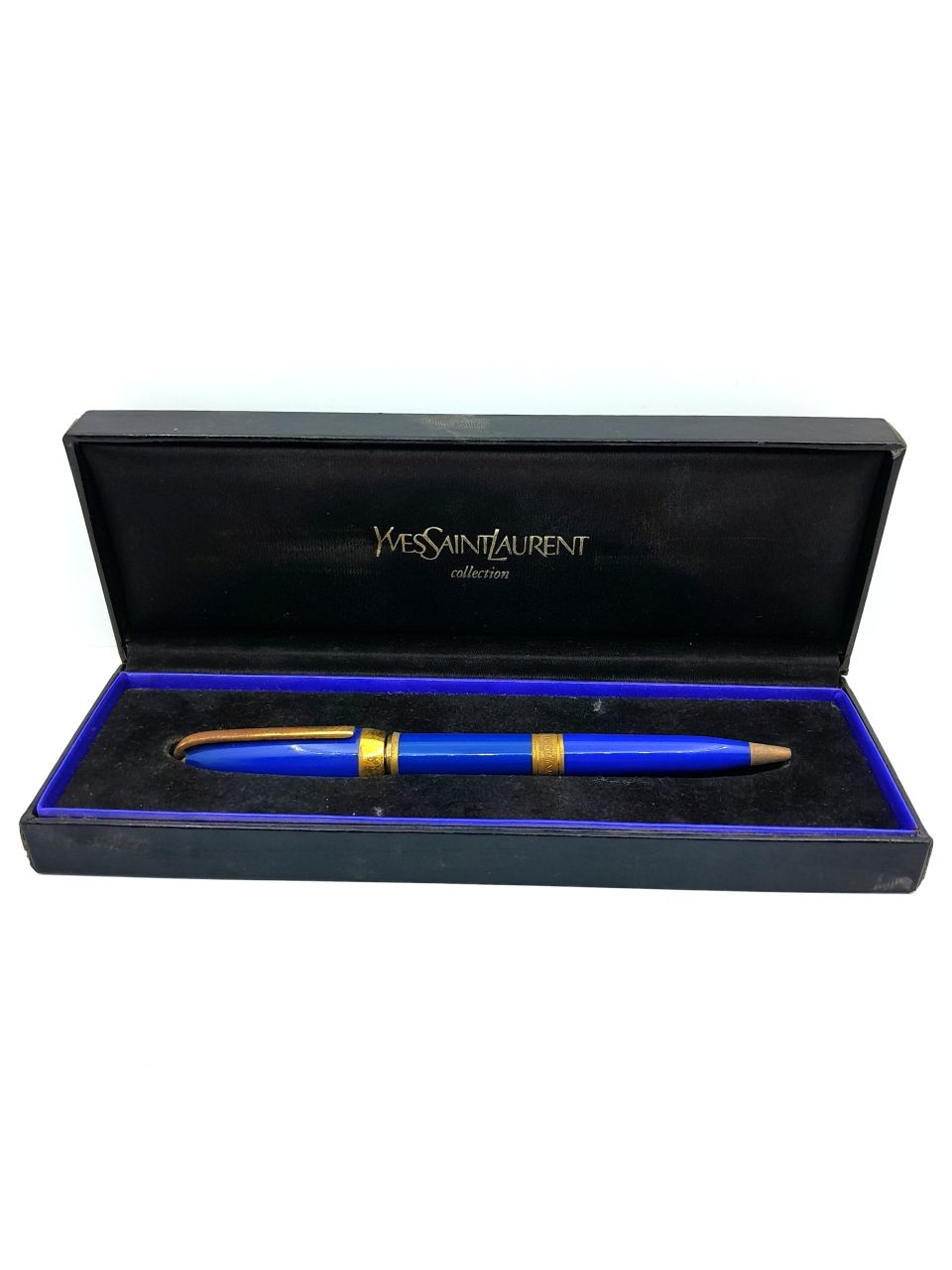 قلم سان لوران ازرق