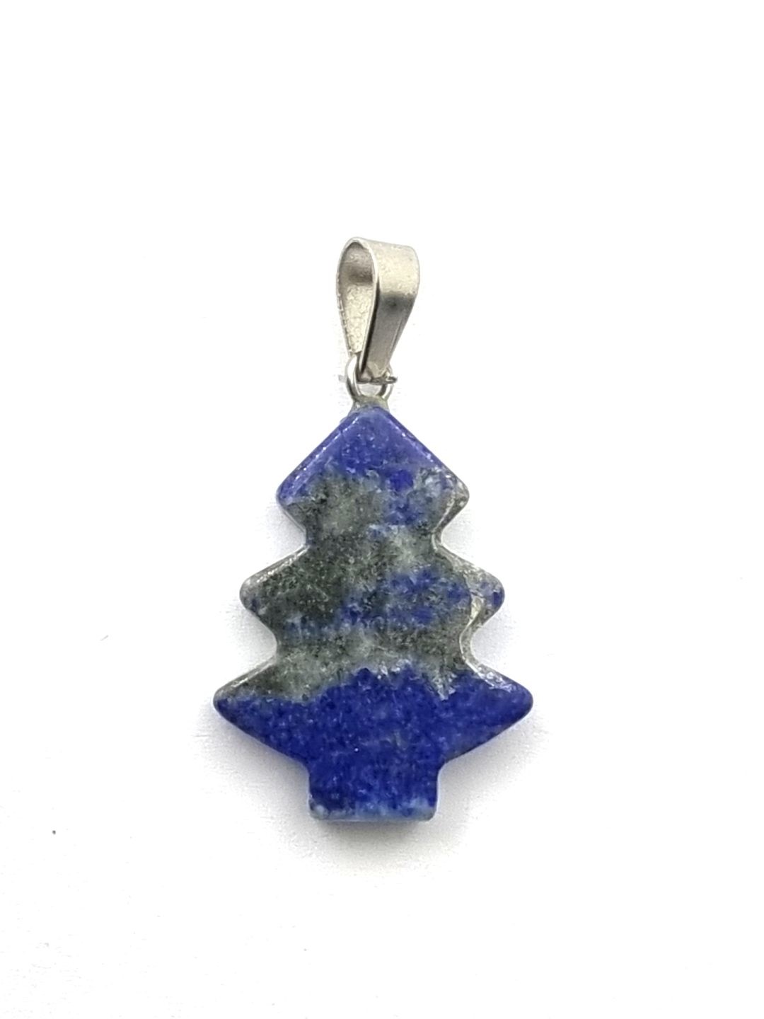 Lapis Lazuli Christmas Tree Pendant